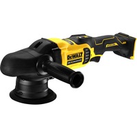 DEWALT DCM848N-XJ 18V XR Brushless Haakse polijstmachine (excentrisch) 125 - 180mm Geel/zwart, Accu en oplader niet inbegrepen