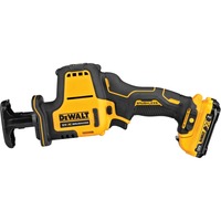 DEWALT DCS312D2-QW 12V XR Brushless Compacte Reciprozaag Geel/zwart, Incl. TSTAK Box II, 2x 2.0Ah 18V XR accu + XR Multilader