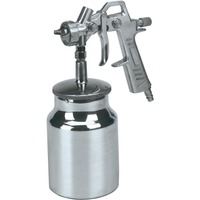 EINHELL Verfspuitpistool met zuigbeker Zilver