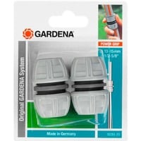 GARDENA Reparatieset 13 mm (1/2") slangstuk Grijs, 18280-20, 2 stuks