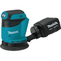 Makita Excentrische schuurmachine DBO180Z 18V Blauw/zwart, Accu en lader niet inbegrepen