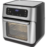 ProfiCook PC-FR 1200 H heteluchtfriteuse Roestvrij staal/zwart, 11 Liter