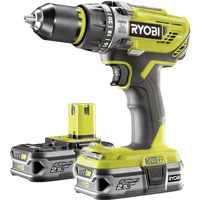 Ryobi R18PD3-225S klopboorschroevendraaier Groen/zwart, Accu inbegrepen