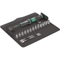 Wera Bicycle Set Torque 1 draaimomentsleutel Zwart/groen, Click-Torque A 5 met omkeerbare ratel