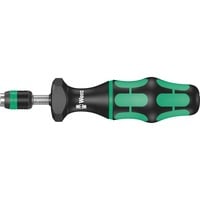 Wera Serie 7400 Kraftform instelbare momentschroevendraaier draaimomentsleutel Zwart/groen, 1.2 tot 3.0 Nm, met Rapidaptor snelwisselhouder