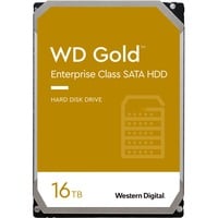 WD Gold, 16 TB harde schijf SATA 600, 24/7