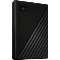 WD My Passport 4 TB externe harde schijf Zwart, WDBPKJ0040BBK-WESN, Micro-USB-B 3.2 (5 Gbit/s)