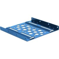 DeLOCK Aluminium installation frame 2.5" to 3.5" Blue wisselframe Blauw
