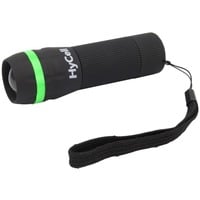 HyCell Zoom-Flashlight 1W-LED zaklamp Zwart/groen