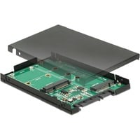 DeLOCK 2.5″ Converter SATA 22 pin > 1 x M.2 key B + 1 x mSATA - 9.5 mm
