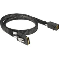 DeLOCK Mini SAS HD SFF-8643 > Mini SAS SFF-8087, 0,5m kabel Zwart, 83388