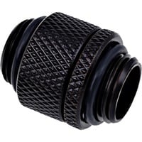 Alphacool Eiszapfen Dubbele Nippel aansluiting Zwart