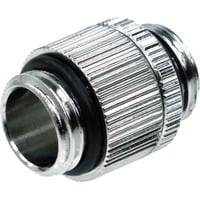 Alphacool Fitting G1/4''' buitendraad naar G1/4''' buitendraad draaibaar waterkoeling Chroom