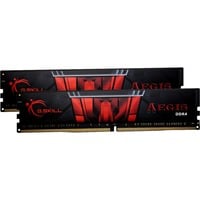 G.Skill 16 GB DDR4-2400 Kit werkgeheugen F4-2400C17D-16GIS, Aegis