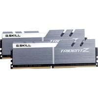 G.Skill 32 GB DDR4-3600 Kit werkgeheugen Zilver/wit, F4-3600C17D-32GTZSW, Trident Z, XMP 2.0