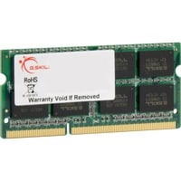 G.Skill 8 GB DDR3-1333 laptopgeheugen F3-10666CL9S-8GBSQ, Lite retail
