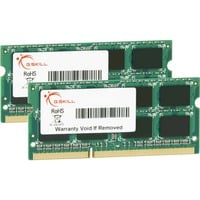 G.Skill 8 GB DDR3-1600 Kit laptopgeheugen F3-12800CL9D-8GBSQ, Lite retail