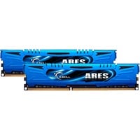 G.Skill 8 GB DDR3-1600 Kit werkgeheugen Blauw, F3-1600C9D-8GAB, Ares-Serie, XMP, Lite retail