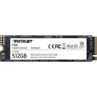 Patriot P300 512 GB SSD P300P512GM28, PCIe 3.0 x4, M.2 2280