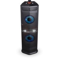 Noonday DJ Party Tower XXL Slim luidspreker Zwart, Bluetooth