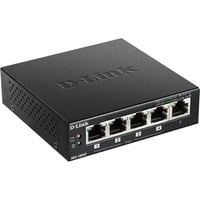 D-Link DES-1005P switch Zwart