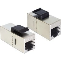 DeLOCK Keystone Module RJ45 female > RJ45 female Cat.5e compact