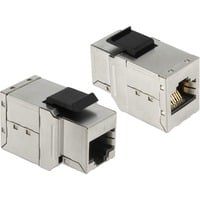 DeLOCK RJ45 female > RJ45 female Cat.6 keystone module 