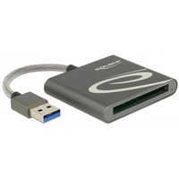 DeLOCK USB 3.0 kaartlezer voor CFast 2.0-geheugenkaarten antraciet