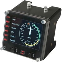 Logitech G Saitek Pro Flight Instrument Panel instrumentenpaneel Zwart, PC