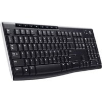 Logitech Wireless Keyboard K270 Zwart, EU lay-out (QWERTY), Rubberdome