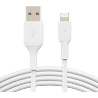 Belkin Boost Charge Lightning naar USB-A kabel 2 meter Wit, CAA001bt2MWH