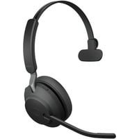 Jabra Evolve2 65 on-ear headset Zwart, UC, USB-A, Oplader