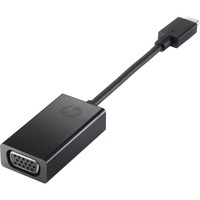 HP USB-C naar VGA Adapter (N9K76AA) Zwart