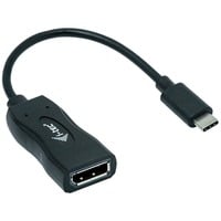 i-tec USB-C 3.2 Gen 2 naar DisplayPort adapter Zwart, 4K 60Hz