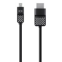 Belkin Mini DisplayPort/HDTV-kabel Zwart, 1,8 meter, F2CD080bt06
