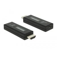 DeLOCK HDMI tester voor EDID informatie met OLED-display meetapparaat Zwart