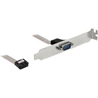DeLOCK Slot Bracket naar Serieel pin slotplaatje Grijs