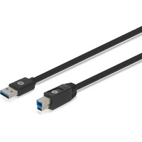 HP USB-A > USB-B kabel Zwart, 1 meter