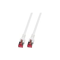Patchkabel RJ45 Cat.6 S/FTP 3m Wit