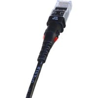 Patchsee Cat.6a netwerkkabel TP-6A-U/6 Zwart, 1,8 meter, U/UTP, RJ-45