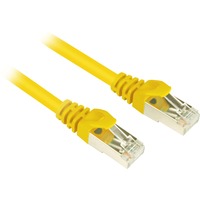 Sharkoon Cat.6 netwerkkabel Geel, 5 meter, SFTP, RJ-45