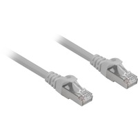 Sharkoon Cat.6a netwerkkabel Grijs, 2 meter, SFTP, RJ-45, Halogeenvrij