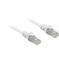 Sharkoon Cat.6a netwerkkabel Wit, 5 meter, SFTP, RJ-45, Halogeenvrij
