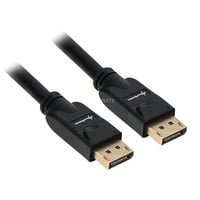 Sharkoon DisplayPort 1.3 kabel Zwart, 2 meter, 4K