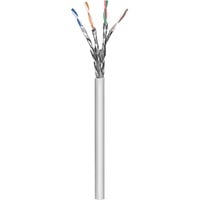 goobay Patchkabel RJ-45 S/FTP met Cat.6a Grijs, 305 meter, Zonder stekker