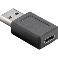 goobay USB-A naar USB-C adapter Zwart
