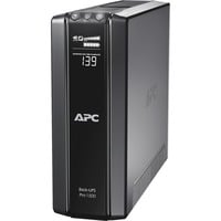 APC Back-UPS PRO 1500VA noodstroomvoeding ups Zwart, 10x C13 uitgang, USB, scalable runtime, BR1500GI, Retail
