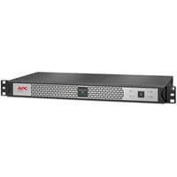 APC Smart-UPS C Lithium Ion, Short Depth 500VA, SmartConnect ups Grijs/zwart, 4x C13 uitgang, rack mountable, 1U, SCL500RMI1UC