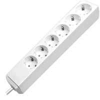 Brennenstuhl Eco-Line Stekkerdoos 6x stekkerdoos Wit, 1159420015, voor 6 stekkers