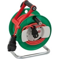 Brennenstuhl Garant G IP44 Tuinhaspel, 23 +2m kabelhaspel Groen/rood, 1148370